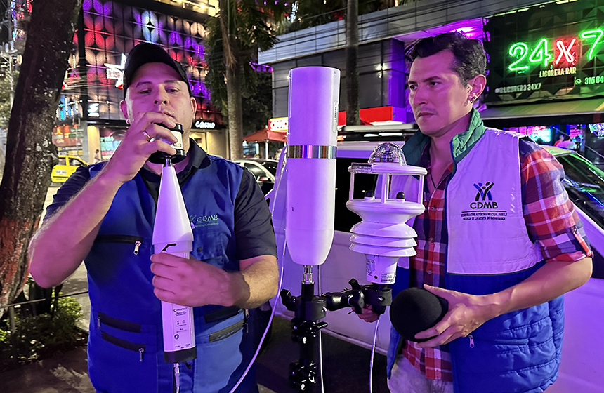 CDMB intensifica control a emisiones sonoras en establecimientos nocturnos 