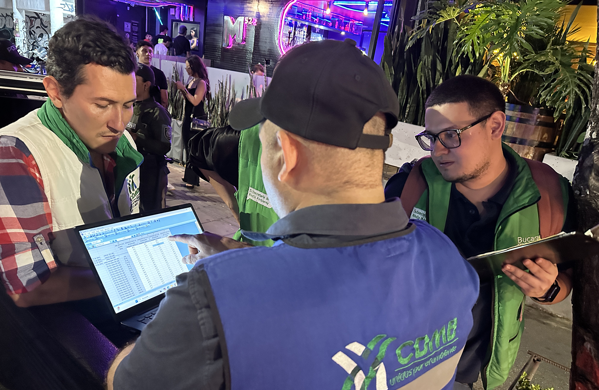 CDMB intensifica control a emisiones sonoras en establecimientos nocturnos 