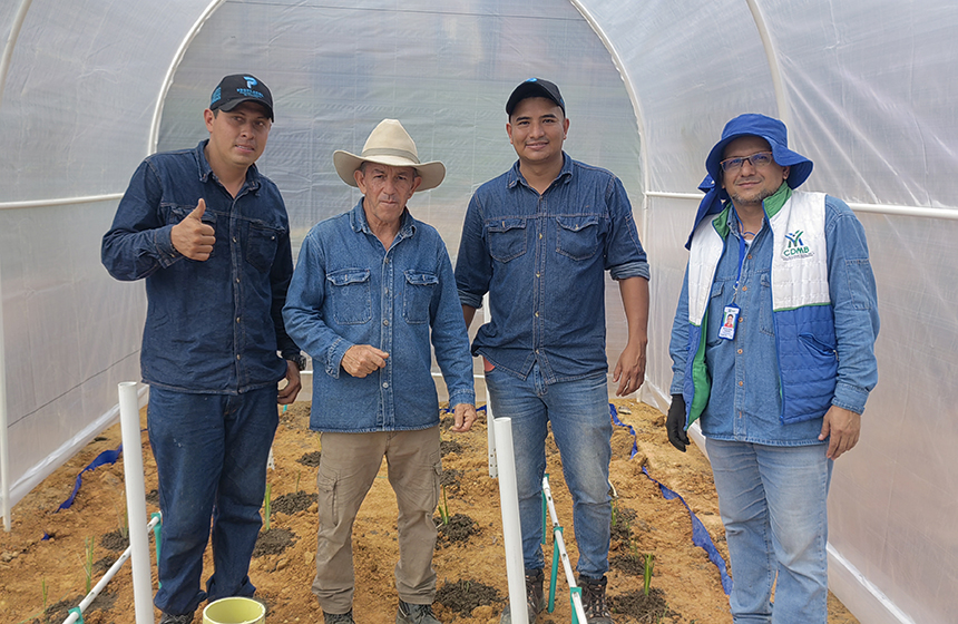 Con implementación de filtros verdes la CDMB avanza en la protección de la cuenca del río Frío