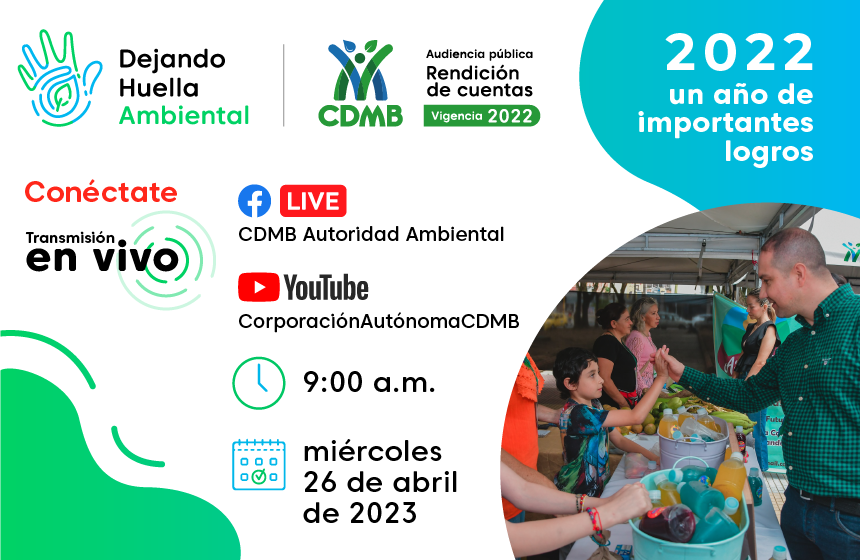 Incluyente y participativa, así será la Rendición Cuentas de la CDMB