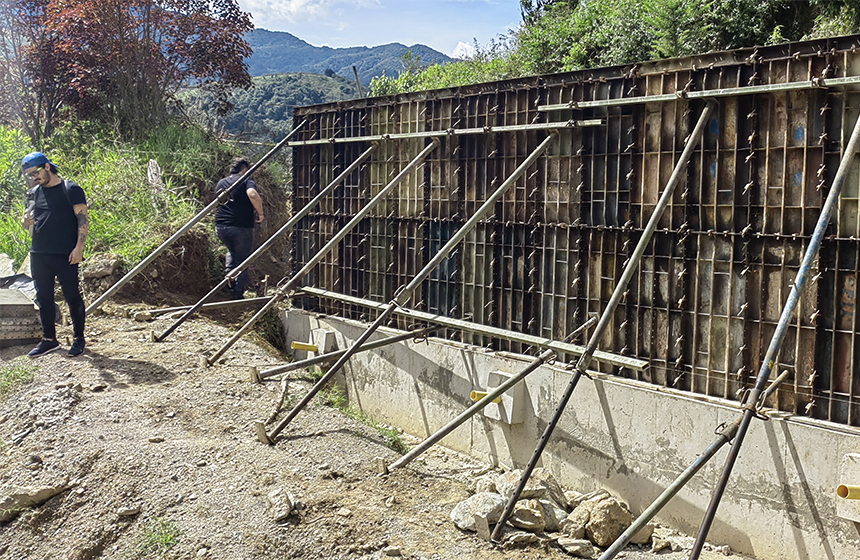 En un 57% avanza obra de mitigación que ejecuta la CDMB en el municipio de Suratá