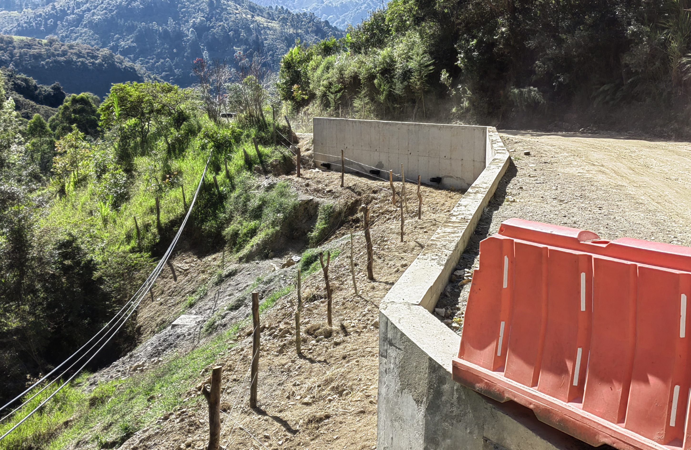 Finalizó ejecución de obra de mitigación de la CDMB en la quebrada Carrizal, de Suratá