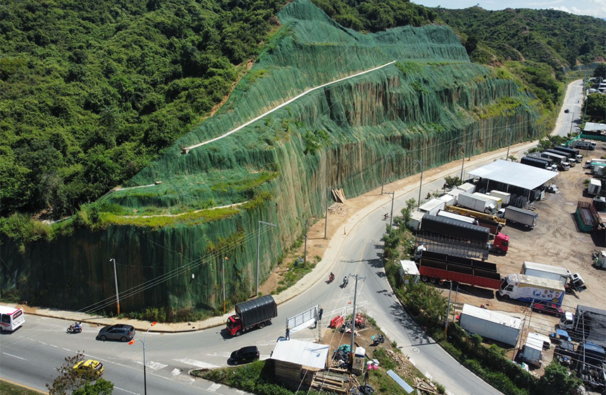 *Con obra de mitigación, la CDMB protege el DRMI de Bucaramanga en el sector de Malpaso* 