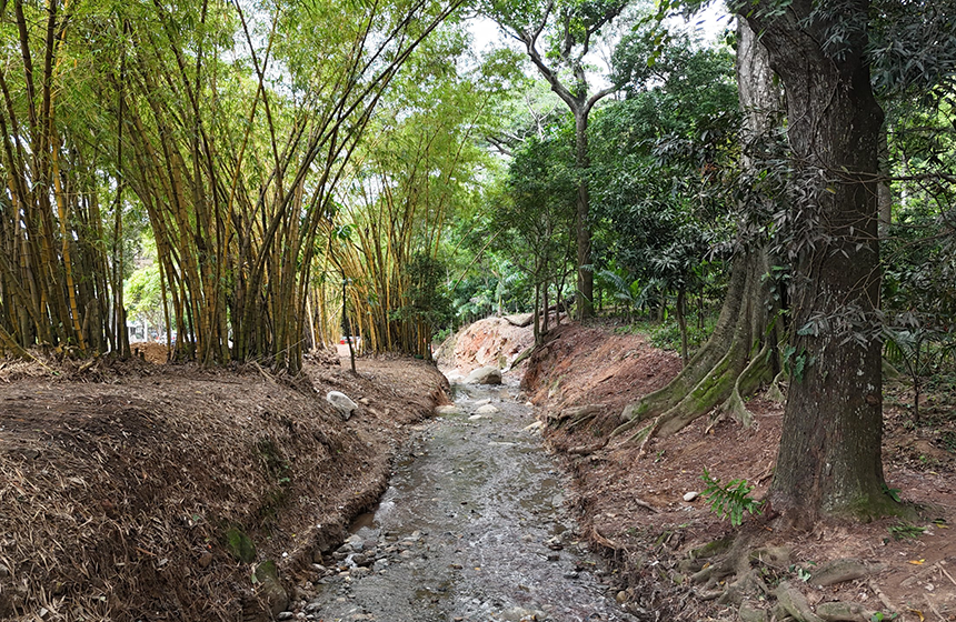 CDMB en fase final del proyecto de recuperación hídrica urbana en Floridablanca